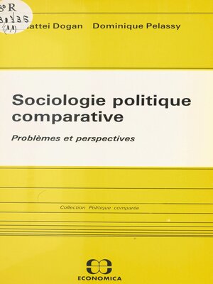 cover image of Sociologie politique comparative